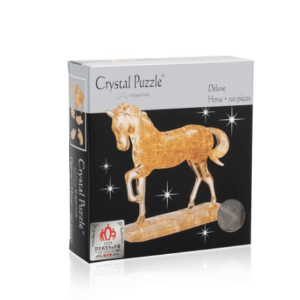 3D головоломка Лошадь золотая