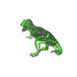 3D головоломка Динозавр зеленый