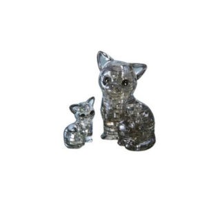 3D головоломка Кошка Черная