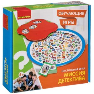 Настольная игра «МИССИЯ ДЕТЕКТИВА» Bondibon