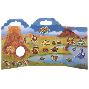 Набор наклеек Нано-стикер Динозавры (Bondibon) 18,5х28,5 см