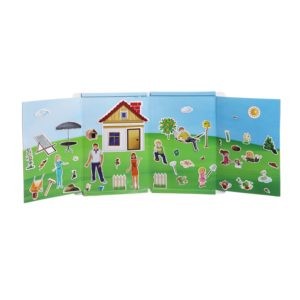 Магнитный театр BONDIBON Наша дача (52 магнита)