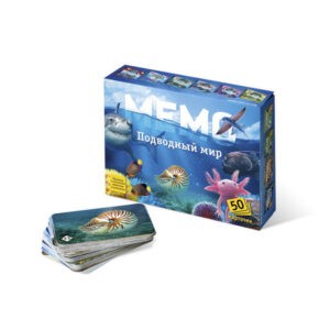 Настольная игра "Мемо. Подводный мир", Нескучные игры