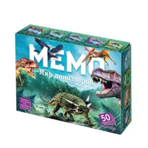 Настольная игра "Мемо. Мир динозавров", Нескучные игры