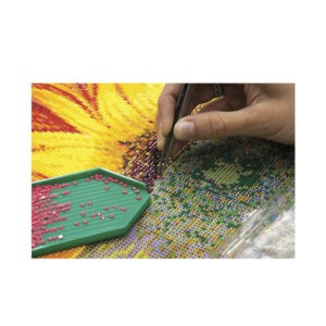 Алмазная мозаика "Подсолнухи", 40x50 см