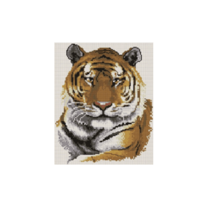 Алмазная мозаика "Тигр", 30x40 см