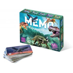 Настольная игра "Мемо. Мир динозавров", Нескучные игры