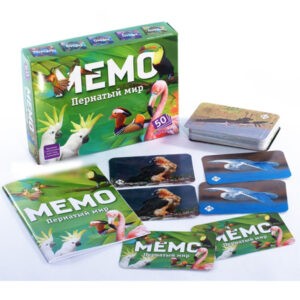 Настольная игра "Мемо. Пернатый мир", Нескучные игры