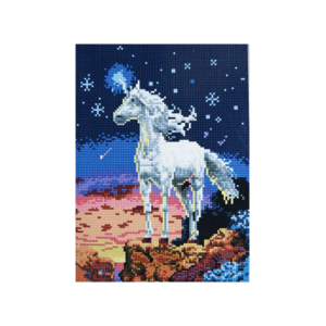 Алмазная мозаика "Единорог", 30x40 см