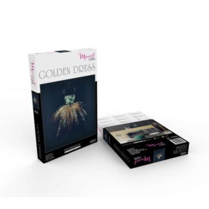 Набор для вышивания бисером "Золотое Платье", Miniart Crafts