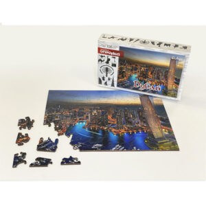 Фигурный деревянный пазл "Дубай", 103 детали (Citypuzzles)