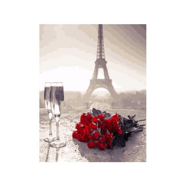 Картина по номерам "Мечты Парижа", GX 21511