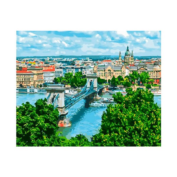 Картина по номерам "Мост в Будапеште", GX28006