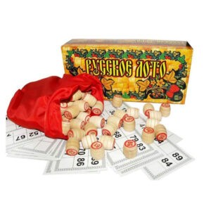 Настольная игра "Русское лото" (в картонной коробке), Ладья
