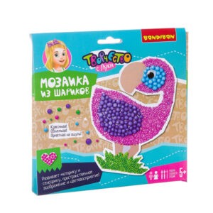 Набор для творчества "Мозаика из шариков. Фламинго", Bondibon