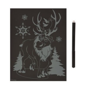 Гравюра "Холодное сердце. Свен и Олаф" (серебро), LORI