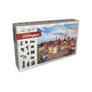 Фигурный деревянный пазл "Таллин", 101 элемент (Citypuzzles)