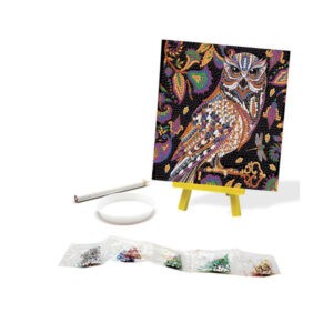 Алмазная мозаика "Золотая Сова",Origami