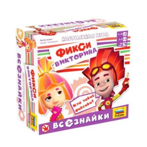 Настольная игра "Фикси викторина. Всезнайки", Zvezda