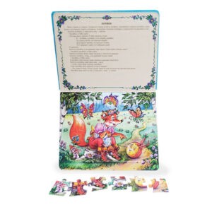 Книжка-пазл "Колобок и другие сказки", Проф-Пресс