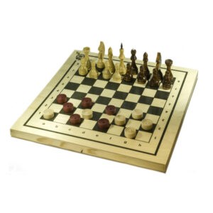 Настольная игра 2в1 "Шахматы и шашки", Колорит