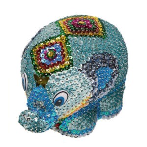 Набор для творчества "Мозаика из пайеток 3D. Слон", Волшебная Мастерская