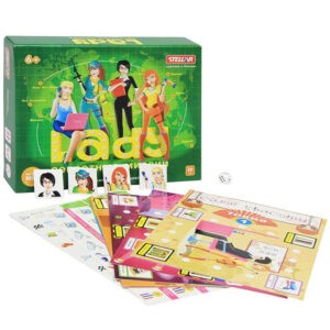 Настольная игра-ходилка "Маленькая леди: Секретные миссии", Stellar