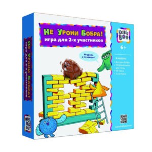 Настольная развивающая игра "Не урони бобра", Kribly Boo
