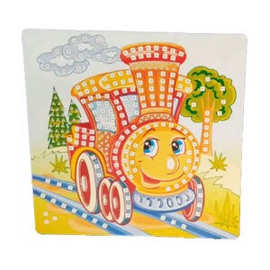 Мозаика по номерам "Паровозик", Origami