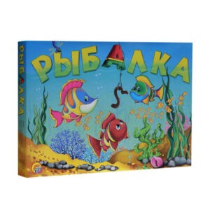 Настольная игра-ходилка "Рыбалка", Рыжий кот