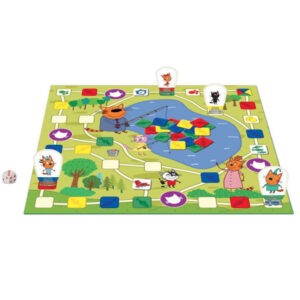 Настольная игра "Три кота: Рыболовы", Zvezda