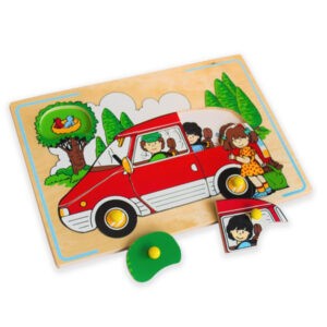 Игрушка детская деревянная "Автомобиль", ЛЭМ