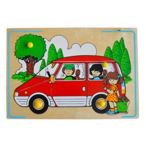 Игрушка детская деревянная "Автомобиль", ЛЭМ