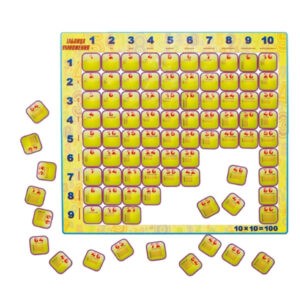 Обучающий магнитный пазл "Геомагнит. Таблица умножения", ГЕОМАГНИТ