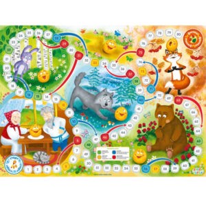 Настольная игра-бродилка "Колобок", ХардиГарди