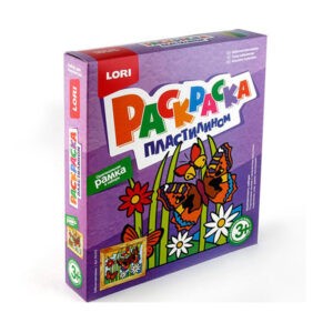 Набор для творчества "Раскраска пластилином: Бабочки-красавицы", LORI