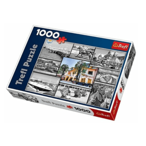 Пазл 1000 деталей "Коллаж Сопот", Trefl