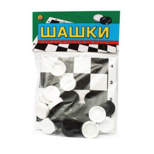 Настольная игра "Шашки", Рыжий кот