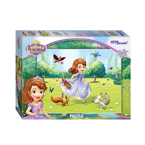 Пазл 104 деталей "Принцесса София" (Disney), Step Puzzle