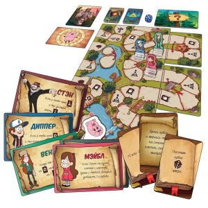 Настольная игра "Гравити Фолз: Спасти Пухлю", Hobby World