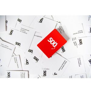 Дополнение к настольной игре "500 злобных карт". Набор красный (18+), Cosmodrome Games