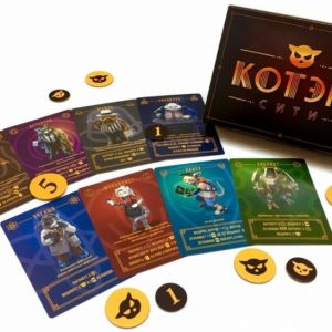 Настольная игра "Котэм сити", Cosmodrome Games