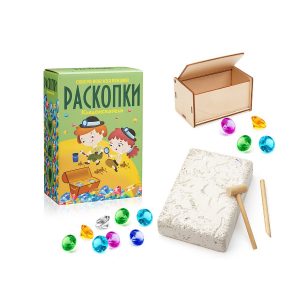 Большой набор для проведения раскопок "Кладоискатели"
