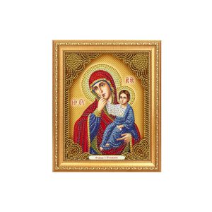 Алмазная живопись "Икона Отрада и Утешение", (27*33 см)
