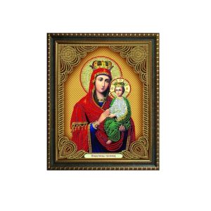 Алмазная живопись "Икона Споручница Грешных", (27*33 см)