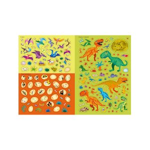 600 наклеек. Динозавры, Робинс