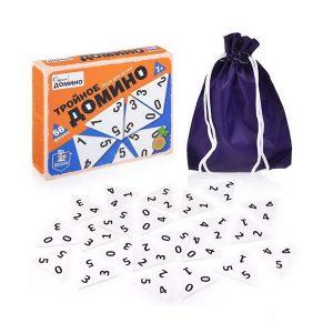 Настольная игра Тройное домино