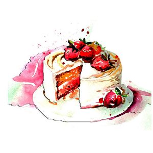 Папертоль «Клубничный рай»