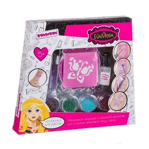 Набор для боди-арта Eva Moda с набором страз, Bondibon