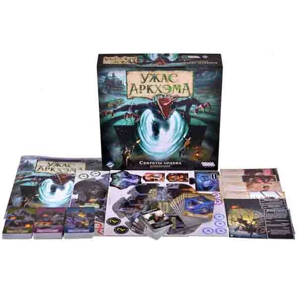 Настольная игра "Ужас Аркхэма. Третья редакция: Секреты ордена", Hobby World Настольная игра "Ужас Аркхэма. Третья редакция: Секреты ордена", Hobby World